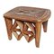 Large Mid-20th Century Tribal Nupe Stool or Table 1