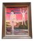 Nudi nel paesaggio, anni '70, Acrilico su tela, con cornice, Immagine 1