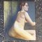 Desnudo femenino, años 70, pintura sobre lienzo, Imagen 8