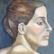 Desnudo femenino, años 70, pintura sobre lienzo, Imagen 6