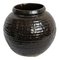 Maceta vintage de cerámica Black Village, Imagen 1