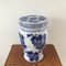 Soporte de jardín chino de porcelana azul y blanca, Imagen 8