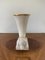 Vintage Porcelain Rams Head Cornucopia Vase 3