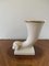 Vintage Porcelain Rams Head Cornucopia Vase, Image 2