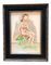 Desnudo femenino modernista, siglo XX, Acuarela sobre papel, Imagen 1