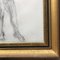 Schizzo di nudo femminile, anni '70, carboncino su carta, con cornice, Immagine 4