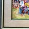 Kinder mit Blumenwagen, 1970er, Gemälde auf Leinwand, gerahmt 5