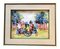 Children with Flower Cart, 1970s, Painting on Canvas, Framed, Image 1