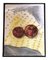 Natura morta di mele, 1988, Pittura su carta, con cornice, Immagine 1