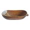 Vintage Hutu Burundi Wood Scoop Bowl, Image 1