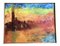 Abstract Cityscape, 1960s, Painting on Canvas, Framed 1