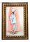 Girl in Costume, 1940s, Watercolor on Paper, Framed 1