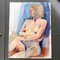 Estudio grande de mujeres desnudas, años 70, Acuarela sobre papel, Imagen 5