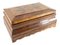 American Empire Walnut and Burl Veneer Writing Stationary Box 1