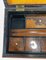 American Empire Walnut and Burl Veneer Writing Stationary Box 8