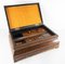 Schreibbox aus Nussholz und Wurzelholz im amerikanischen Empire-Stil 6