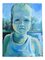 Mark Pullen, Retrato de bebé, década de 2000, pintura al óleo, Imagen 1