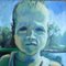 Mark Pullen, Ritratto di bambino, anni 2000, Dipinto ad olio, Immagine 2