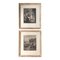 August & December NY, 1950, Engravings, Framed, Set of 2, Image 1