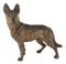 Tope para puerta con figura de perro pastor alemán de hierro fundido, Imagen 1