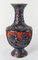 Chinese Chinoiserie Black and Red Cinnabar Lacquer Vase 12