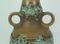 Brown & Green Fat Lava Vase from Dümler & Breiden, 1960s 2
