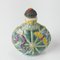 Botella de rapé Lotus de porcelana moldeada China Famille Rose, Imagen 3
