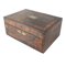 English Rosewood and Mahogany Veneer Box 1