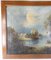 Artista europeo, paisaje de pesca continental, década de 1800, pintura sobre lienzo, Imagen 2