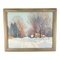 Clifford Ulp, American Impressionist Winter Landscape, 1890s, Oil Painting, Framed, Image 1