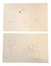 Robert Cooke, Compositions Abstraites, Dessins à l'Encre, 1960s, Set de 2 1
