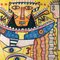 El rey de Babilonia, dibujo con rotuladores de colores, años 90, Imagen 3