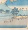Utagawa Hiroshige, Japanische Szene, Holzschnitt, 1800er, gerahmt 9