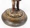 Antique Bronze Colonial Figure Candleholder, Image 6