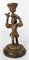 Antique Bronze Colonial Figure Candleholder 11
