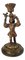Antique Bronze Colonial Figure Candleholder, Image 1