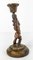Antique Bronze Colonial Figure Candleholder 2