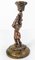 Antique Bronze Colonial Figure Candleholder 4