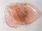Mid-Century Chinese Carved Rose Quartz Leaf Form Dish or Tray, Image 7