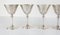 English Sterling Silver Dessert Cups, 1935, Set of 6 3