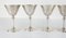 English Sterling Silver Dessert Cups, 1935, Set of 6, Image 3