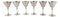 Vasos de postre ingleses de plata esterlina, 1935. Juego de 6, Imagen 1