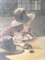 Juego de azar, década de 1800, pintura al óleo, Imagen 4