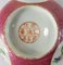 Chinese Pink Sgraffito and Peaches Bowl 10