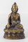 Asiatische Amitabha Buddha Figur aus Bronze 10