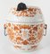 Chinese Iron Red Decorated Porcelain Drum Form Box, Image 4