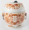 Chinese Iron Red Decorated Porcelain Drum Form Box, Image 13
