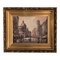 Paris Street Scene, 1950s, Paint on Paper, Framed 1