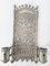 20th Century Gothic Revival Pewter Wall Candleholders, Set of 2 2