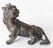 Chinesische Foo Dog Wächter Löwe oder Qylin Figur aus Bronze, 19. Jh. 2